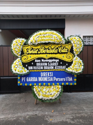 Papan Bunga Duka di Dairi